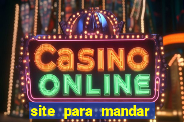 site para mandar cartas para presos